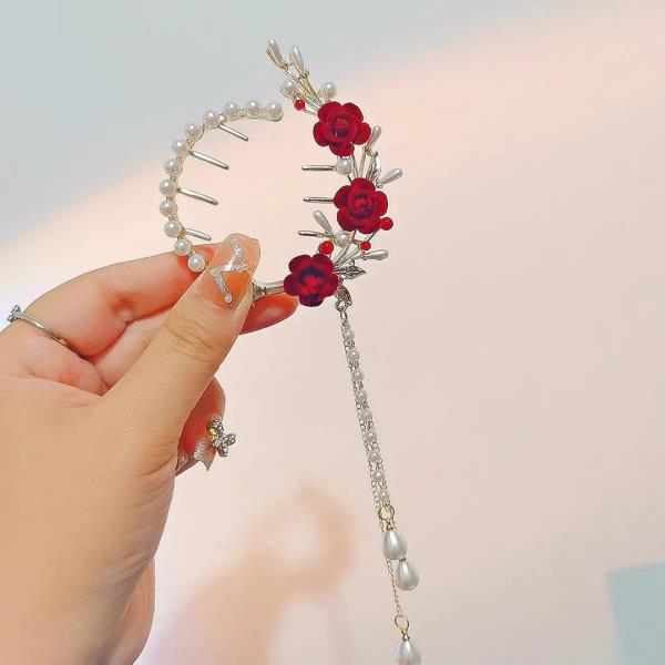 کلیپس گوجه ای رز قرمز