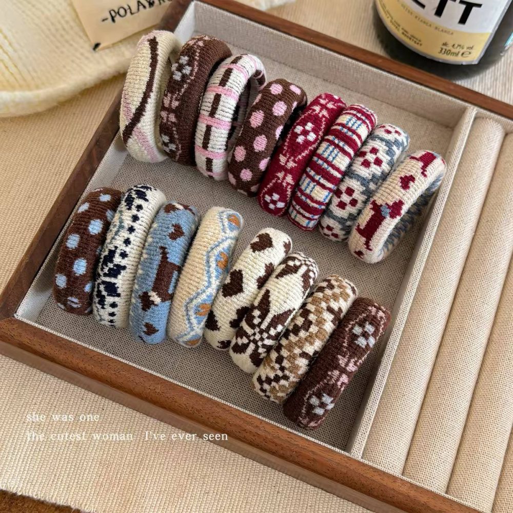 کش حوله ای ۴ عددی طرح دار